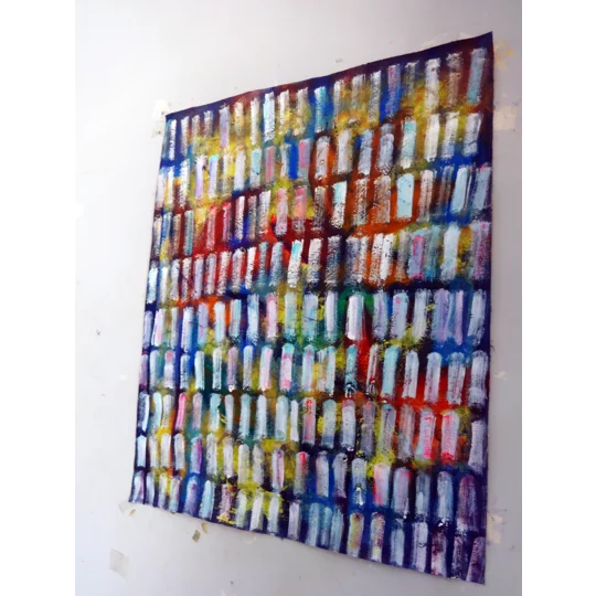 Hues Within Thoughts – Abstract Acrylic Painting