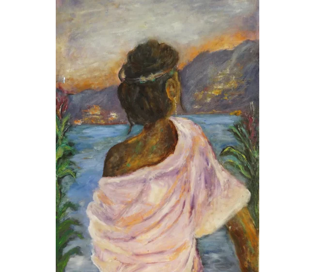 Original Oil, Acrylic & Mixed Media Paintings by Indrani Ghosh