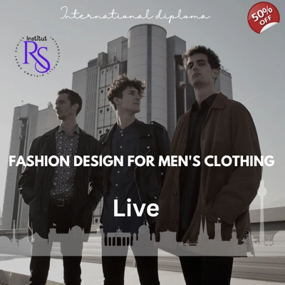 International diploma in fashion design for men clothing