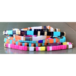 Bracelet - Miyuki Tila Glass Bead (6 styles)