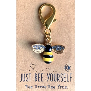 Clip-on Charm - Positivity Bee