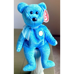 Ty Beanie Baby - 2001 4373 Classy 'The People's Beanie' Teddy Bear