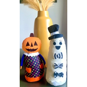 **Clearance** Rustic Halloween Weighted Doll (Two Styles)