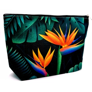 Zippered Pouch - Bird of Paradise