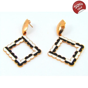 Σκουλαρίκια Bianco-Nero