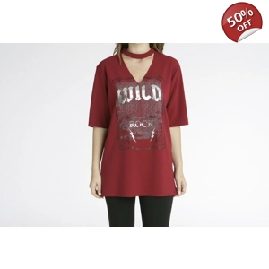 Μπλούζα με άνοιγμα στο λαιμό