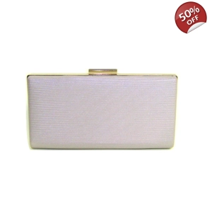 Τσάντα clutch με διακριτικό γκλίτερ