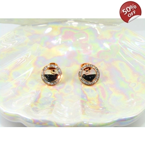 Σκουλαρίκια Black Swan