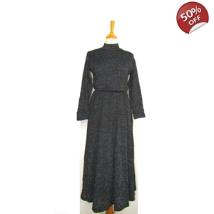 Μακρύ φόρεμα ζιβάγκο με λάμψη