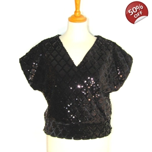 Βραδινό τοπ με παγιέτα