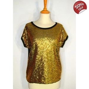 Λαμπερό μπλουζάκι t-shirt