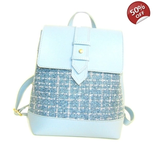 Τσάντα πλάτης με κεντητό μοτίβο