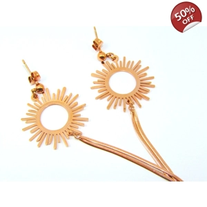 Πολύ μακριά σκουλαρίκια Sol