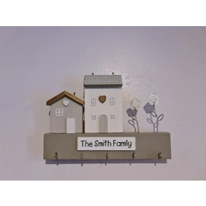 Key Holder Wooden House..