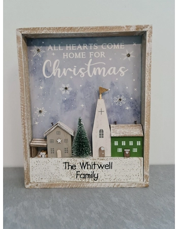 Light up deals christmas wall hanging