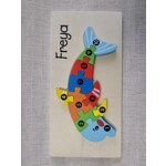 Children's Wooden Jigsaw. Dinosaur / Crocodile ECO Birthday Gift