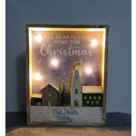 Light Up Christmas Wall Art