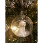 Cat Glass Bauble
