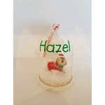 Pet Dog Cute Glass Cloche Bauble
