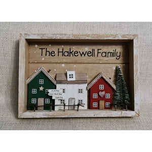 Festive House/Village Scene ..