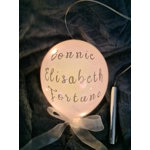 Iridescent Glass Balloon Childrens Night Light