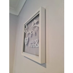 Love Birds Papercut Frame