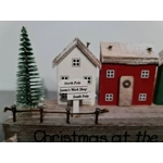 Scandinavian Village Scene Tealight holder (30cm)