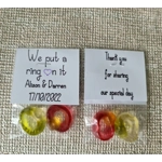 Ring Sweet Wedding Favours (Haribo/Kingways (x10)