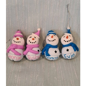 Snowman/Snowwoman Bell ..