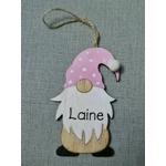 Gonk Wooden Christmas Tree Decoration