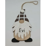 Gonk Wooden Christmas Tree Decoration