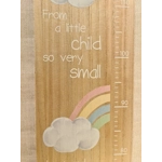 Rainbow Height Chart