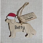 Wooden Cockapoo Christmas Tree Decorations