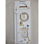 Personalised Height Chart With Photos. New Baby Gift, First Birthday Present, Christening Gift. Wood