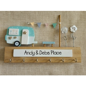 Personalised Wooden Key Hold..