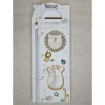 Personalised Height Chart With Photos. New Baby Gift, First Birthday Present, Christening Gift. Wood