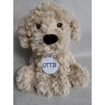 Personalised Cockapoo Cuddly Toy, 10/15 Inch Plush Dog Birthday Present. Cavashon, Poodle, Spaniel,
