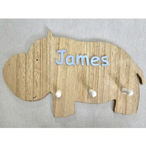 Childrens Wall Hooks. Wooden..
