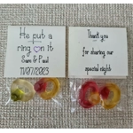 Engagement/Hen Do Party Favours Put a Ring On It (x10)