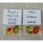 Engagement/Hen Do Party Favours Put a Ring On It (x10)