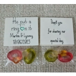 Engagement/Hen Do Party Favours Put a Ring On It (x10)