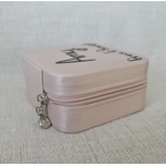 Travel Jewellery Box - Pale Pink