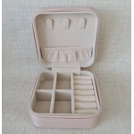 Travel Jewellery Box - Pale Pink