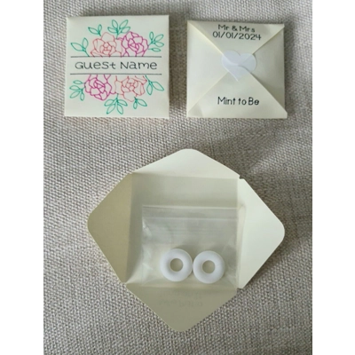 Place Name & Table Favours/Wedding Favours (x12)