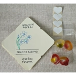 Place Name & Table Favours/Wedding Favours (x12)