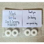 Engage'mint' Personalised Engagement Party Favours Table Gifts Polo Mints (x10)