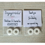 Engage'mint' Personalised Engagement Party Favours Table Gifts Polo Mints (x10)