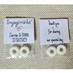 Engage'mint' Personalised Engagement Party Favours Table Gifts Polo Mints (x10)