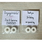 Engage'mint' Personalised Engagement Party Favours Table Gifts Polo Mints (x10)