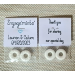 Engage'mint' Personalised Engagement Party Favours Table Gifts Polo Mints (x10)